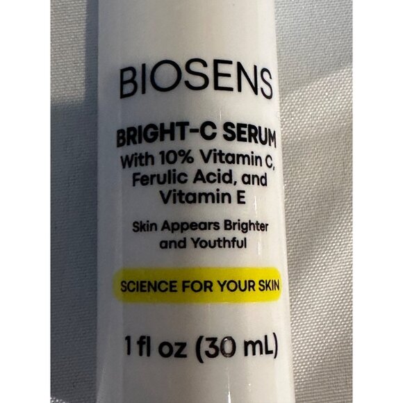 Biosens Bright-C Serum w 10% Vitamin C Ferulic Acid & Vitamin E 1 fl. oz. Bottle - Picture 2 of 6